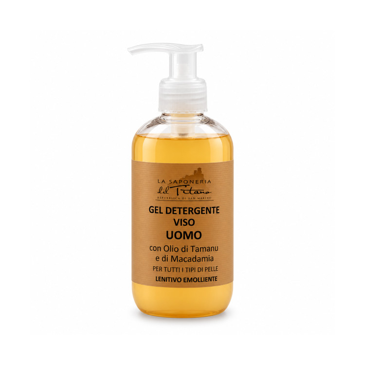 Gel Detergente Viso Uomo